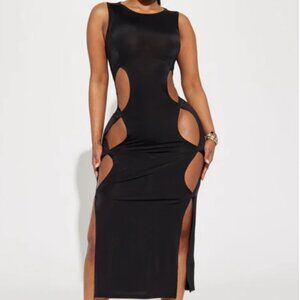 Daphne Maxi Dress - Black